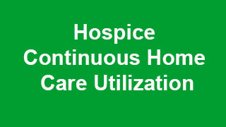 Hospice Continuous Home Care Utilzation
