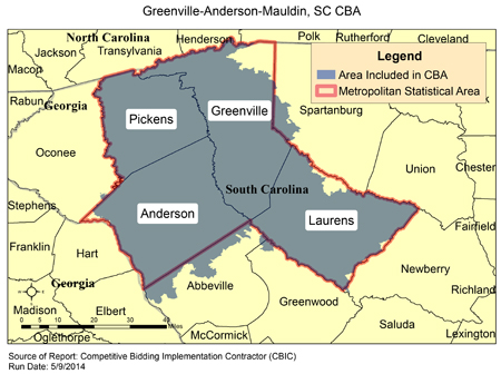 Cbic Round 2 Recompete Competitive Bidding Area Greenville