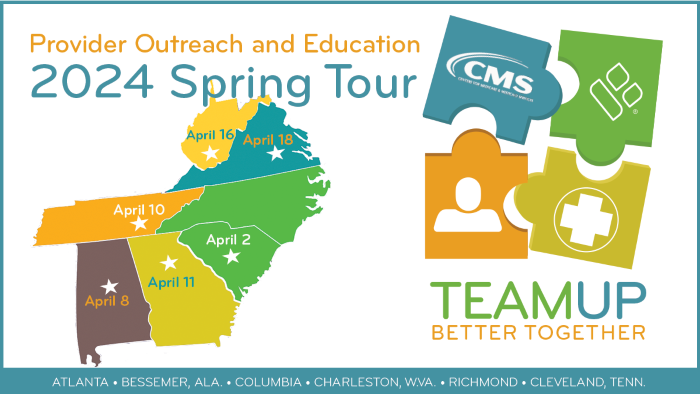 Provider Outreach and Education 2024 Sprint Tour